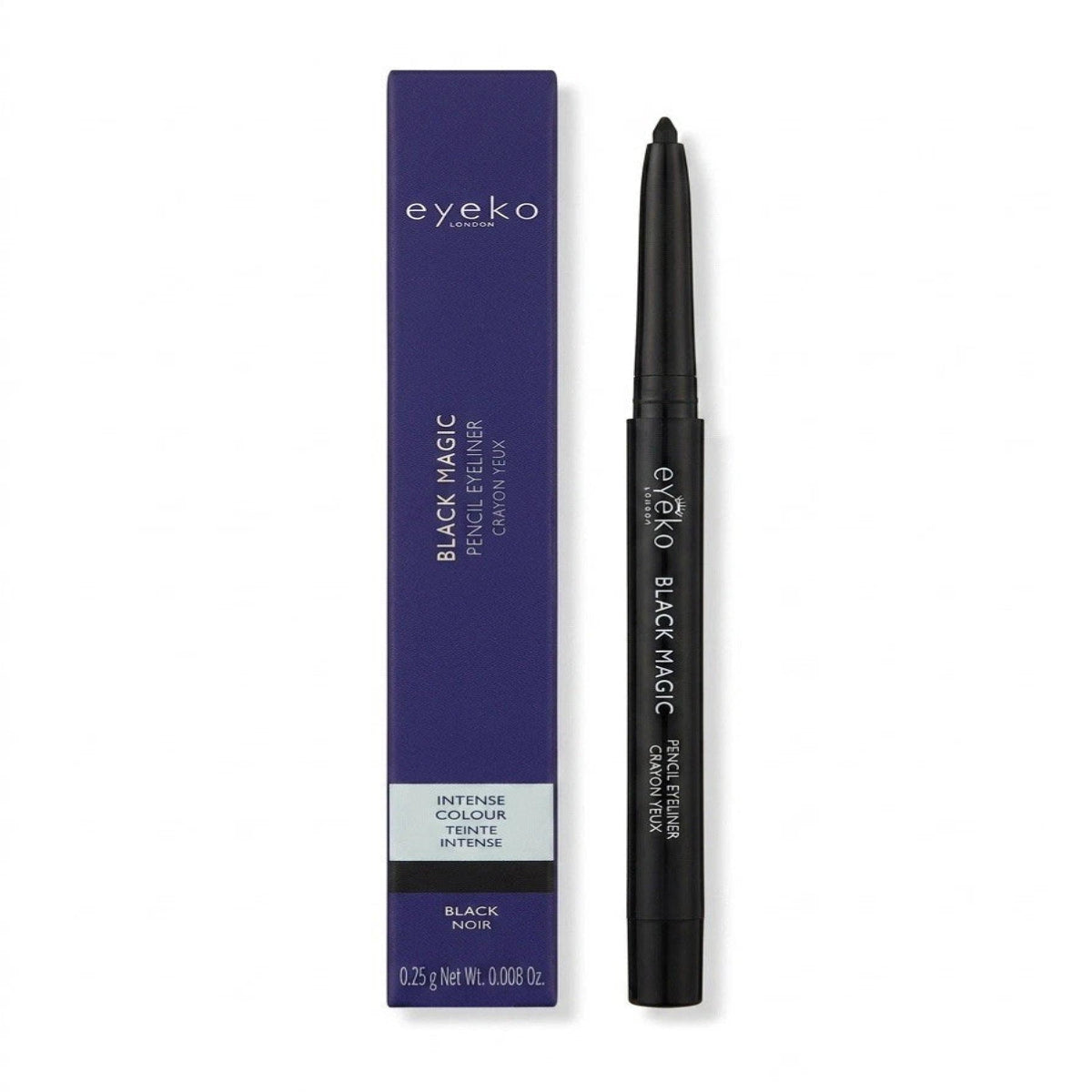 Eyeko Black Magic Pencil Eyeliner Black Noir Intense Colour