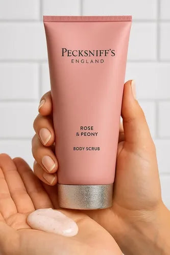 Pecksniff's Rose & Peony Body Scrub 200ml