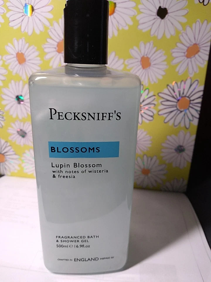 Pecksniff's Lupin Blossom Fragranced Bath & Shower Gel, 500ML