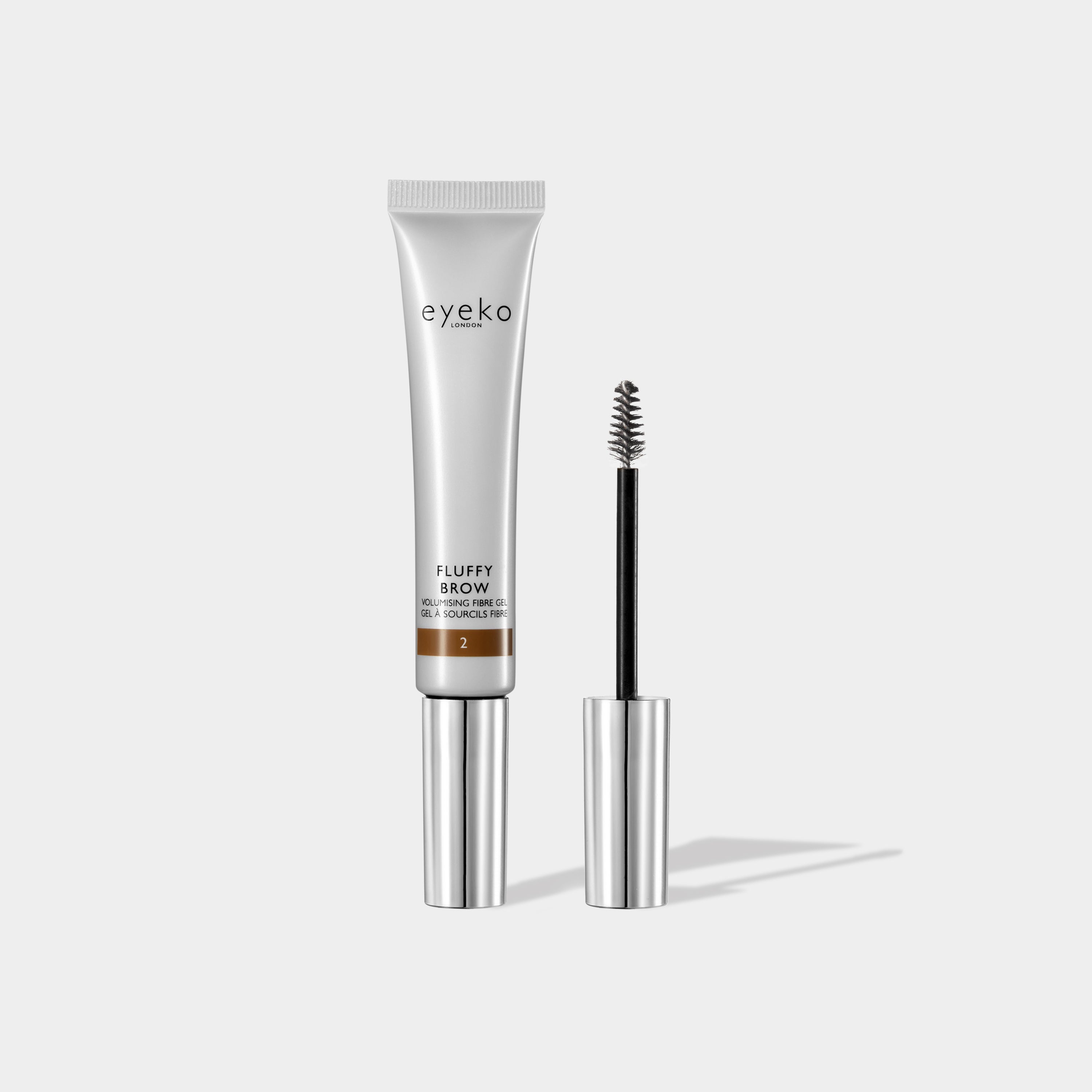 Eyeko Fluffy Brow Volumising Fibre Gel Black Brown